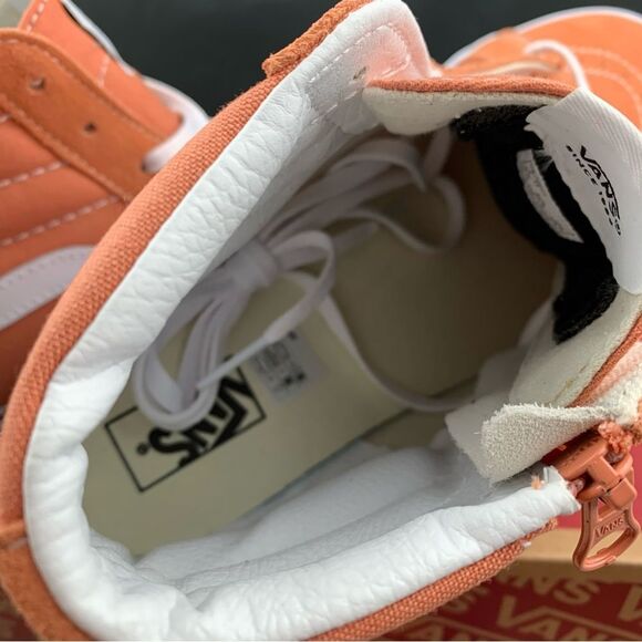 Vans Sk8-Hi Reissue SI Burnt Orange Women's Various Sizes - Picture 3 of 12